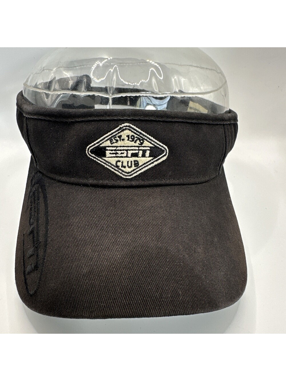 ESPN Vintage Visor Y2K Embroidered Sports Hat Cap